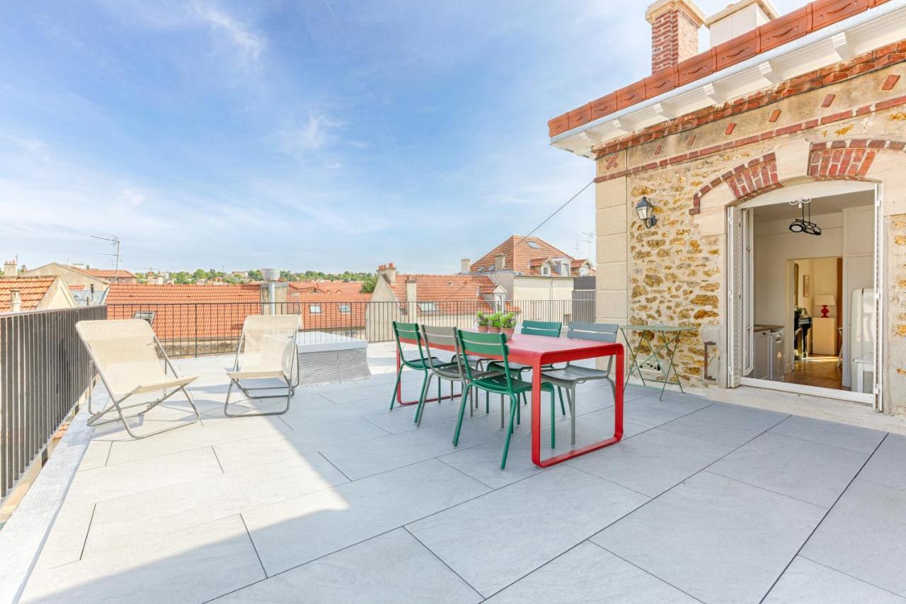 La Terrasse A 15Min De Disneyland Paris Lagny-sur-Marne Luaran gambar